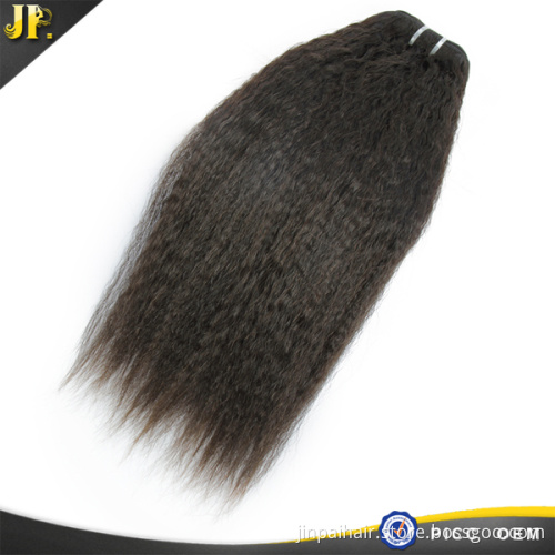 One Donor Hair 8A Orginal Human Hair Indian Kinky Straight Hair Weave